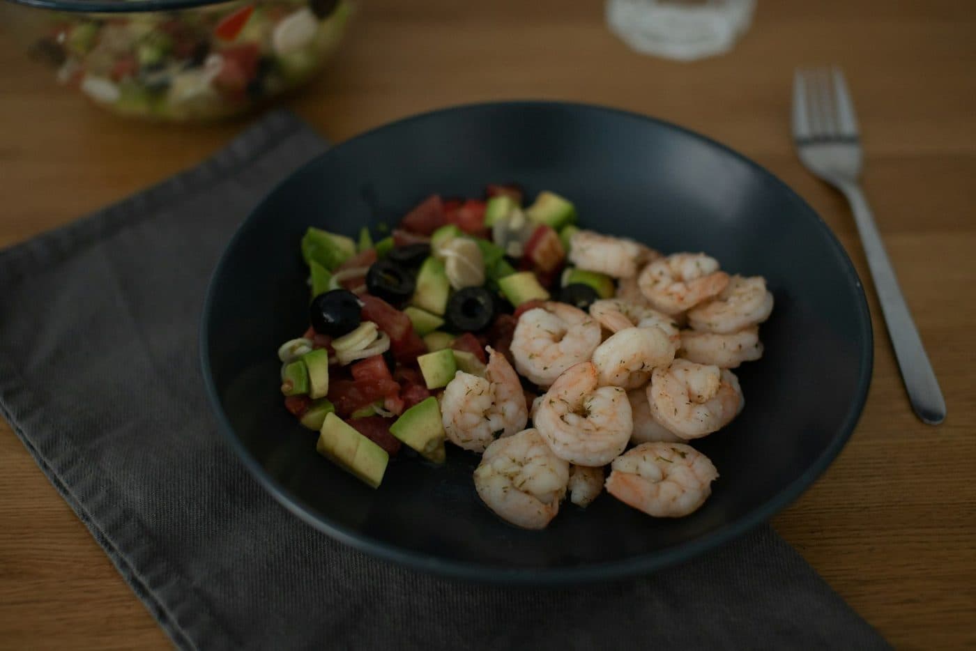 Avocat crevettes