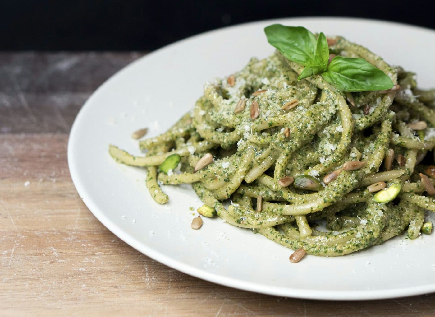Pesto et chèvre